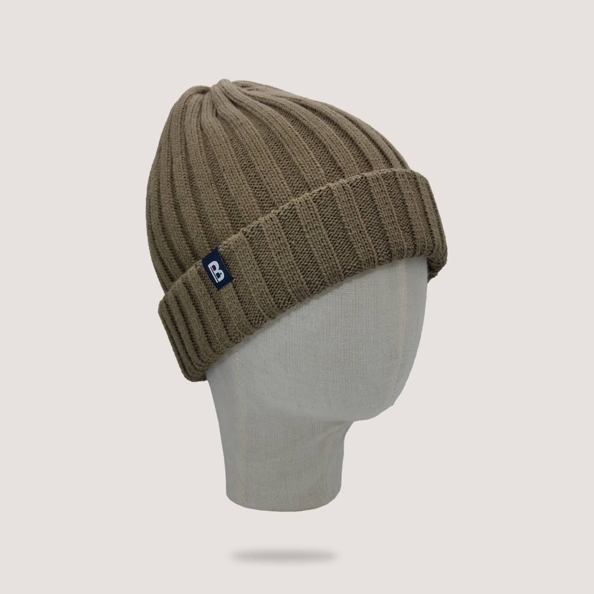 Bonnet 7-12 ans taupe