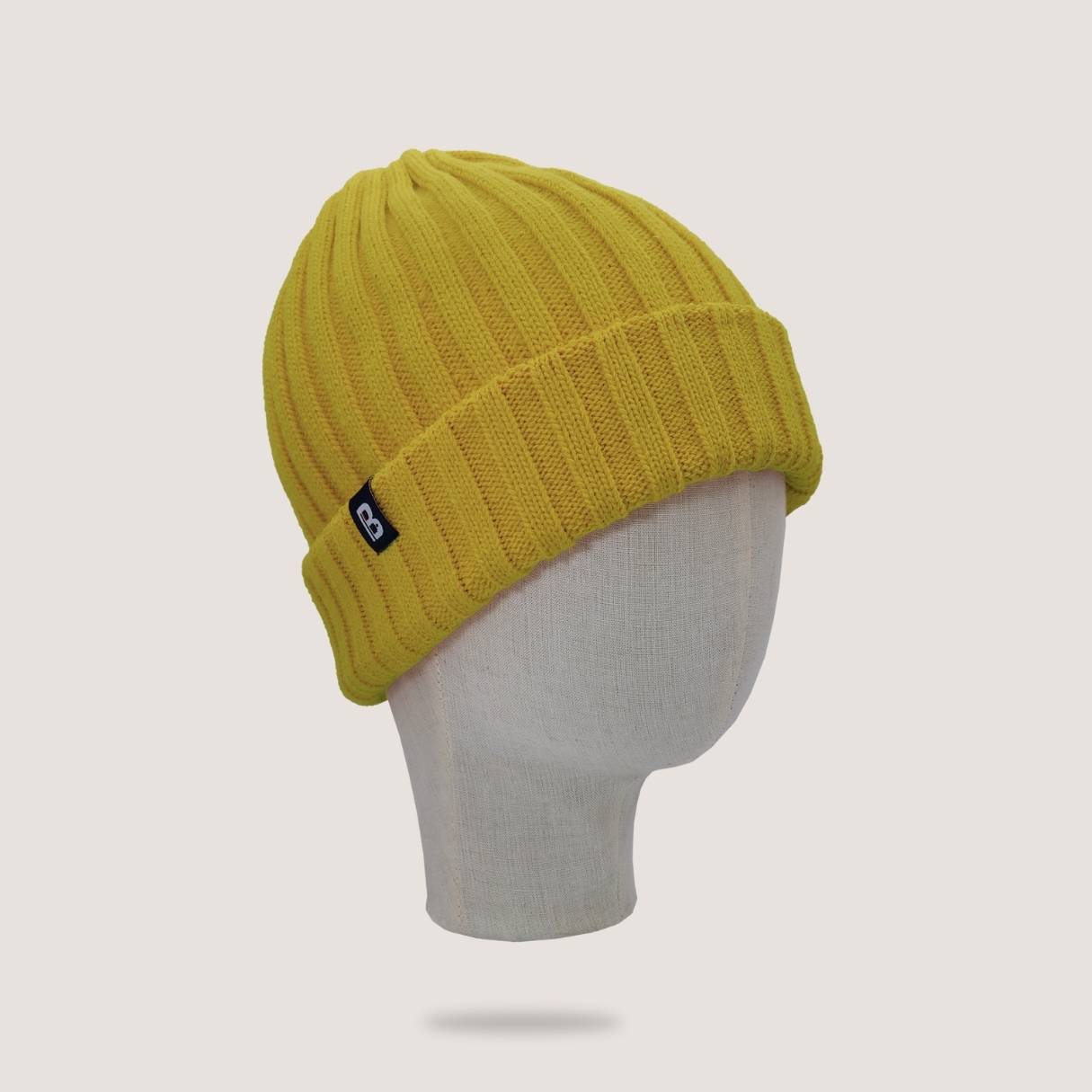 Bonnet 7-12 ans jaune
