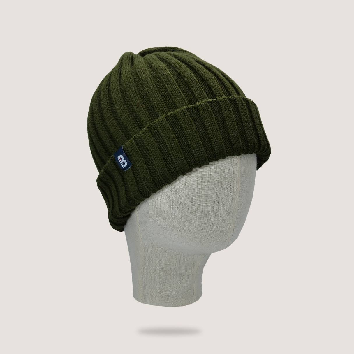 Bonnet 7-12 ans kaki