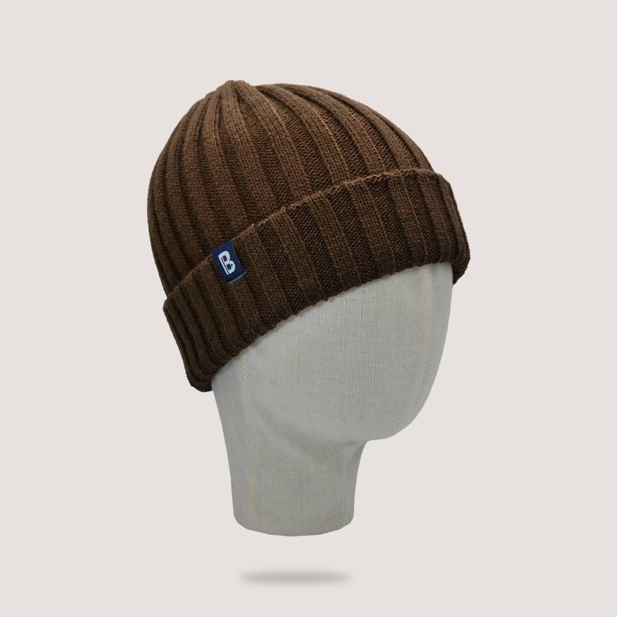 Bonnet 7-12 ans marron