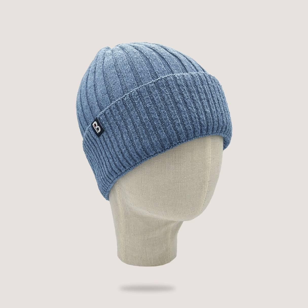Bonnet fils de Jeans recyclés bleu clair