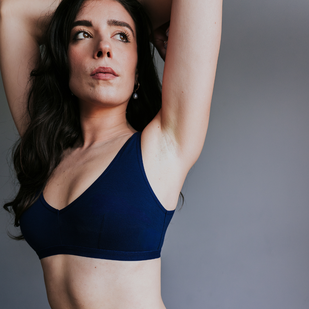La brassière Manon française en coton bio