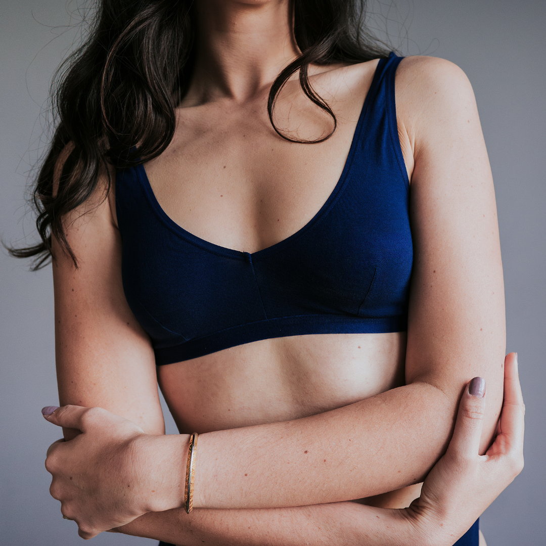 La brassière Manon française en coton bio