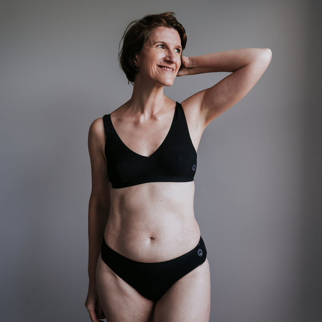La brassière Manon française en coton bio