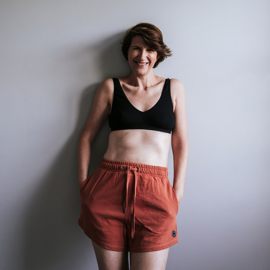 La brassière Manon française en coton bio