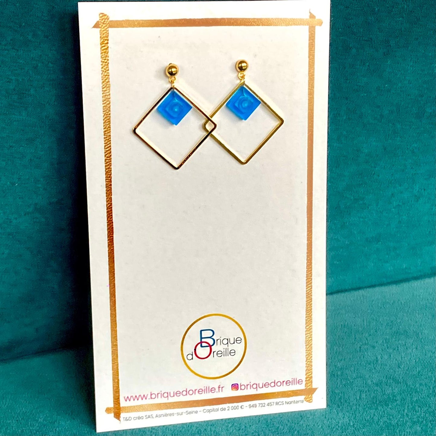 Boucles d'oreilles pendantes - Les Charmeuses