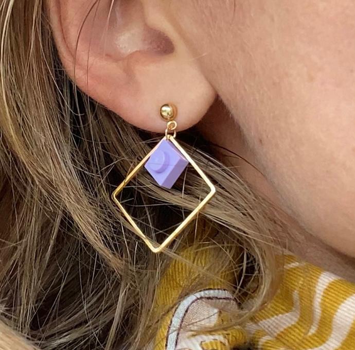 Boucles d'oreilles pendantes - Les Charmeuses