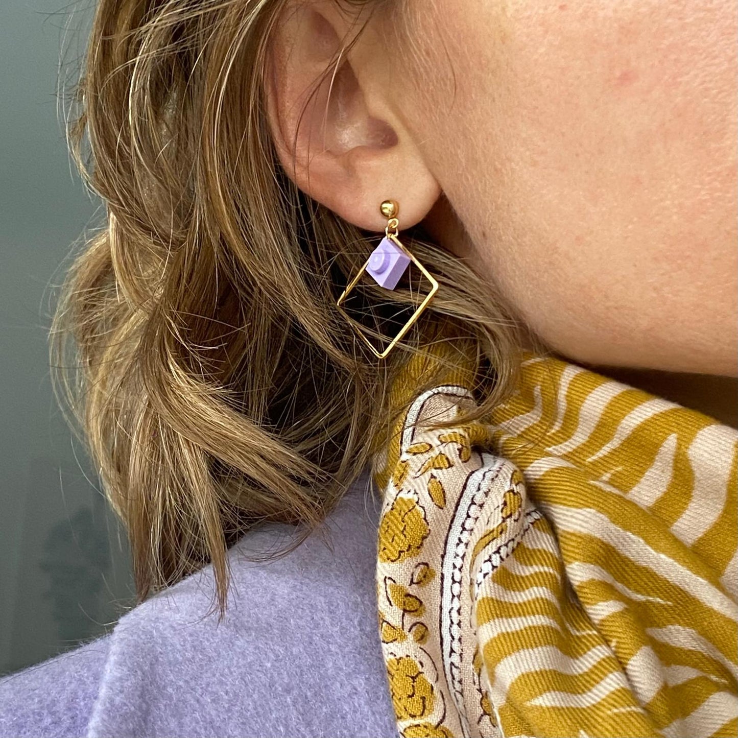 Boucles d'oreilles pendantes - Les Charmeuses