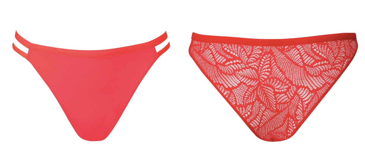Culotte taille haute La First - Rouge Hot