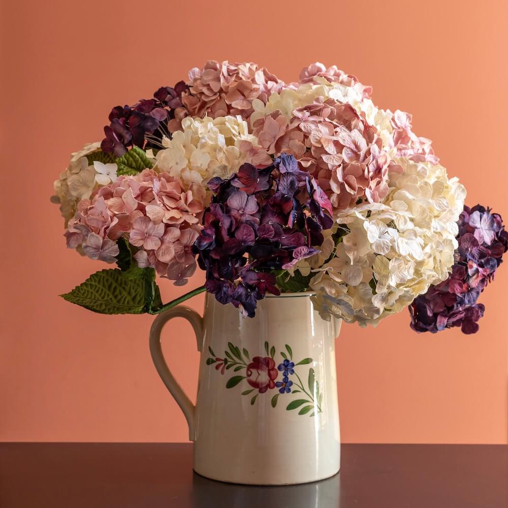 fleur-papier-flowrette-hortensia-creme