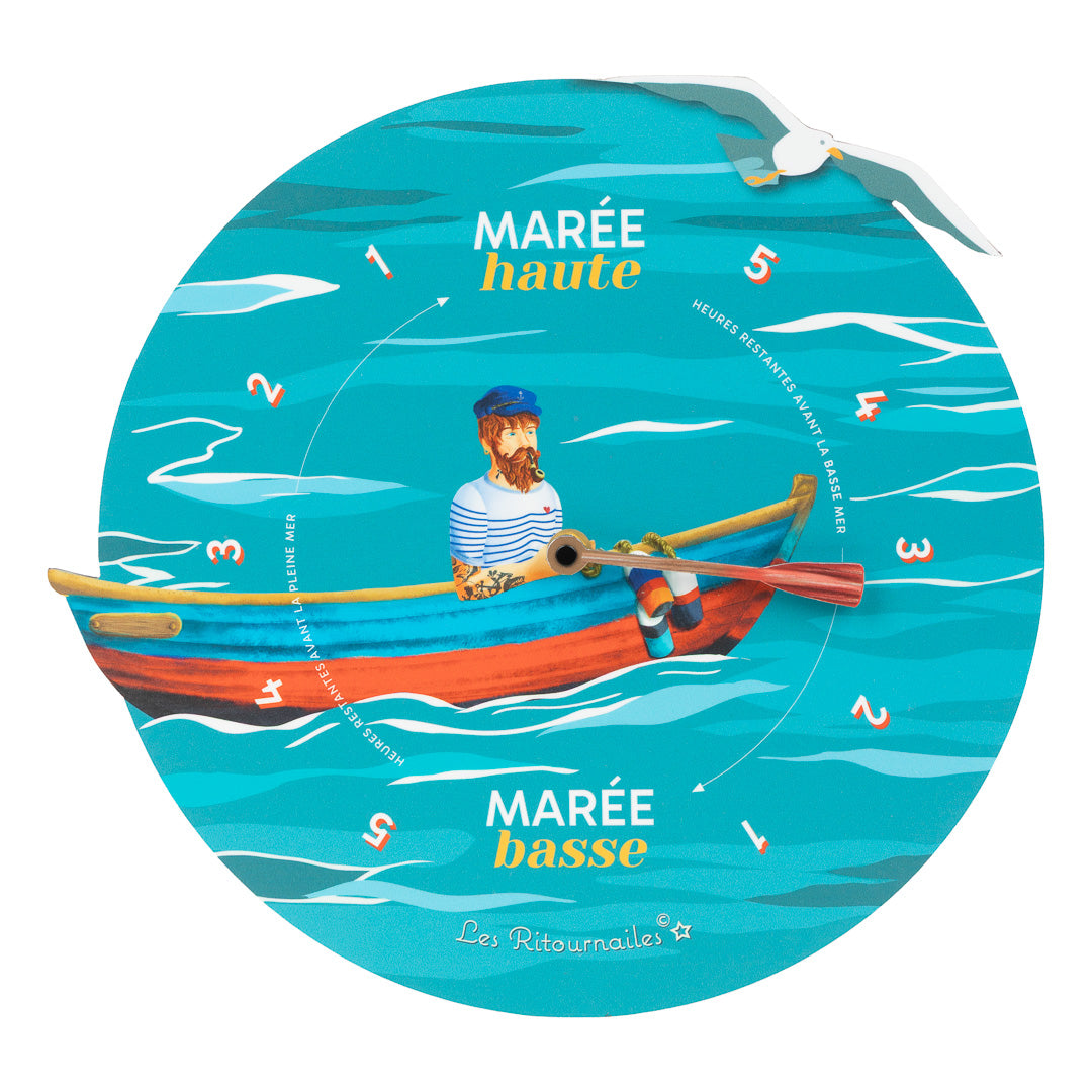 horloge à marée Michel Bellepêche