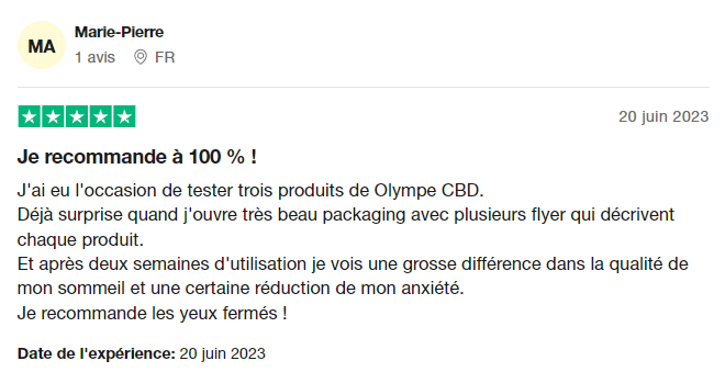 Huile de CBD pour dépression : avis