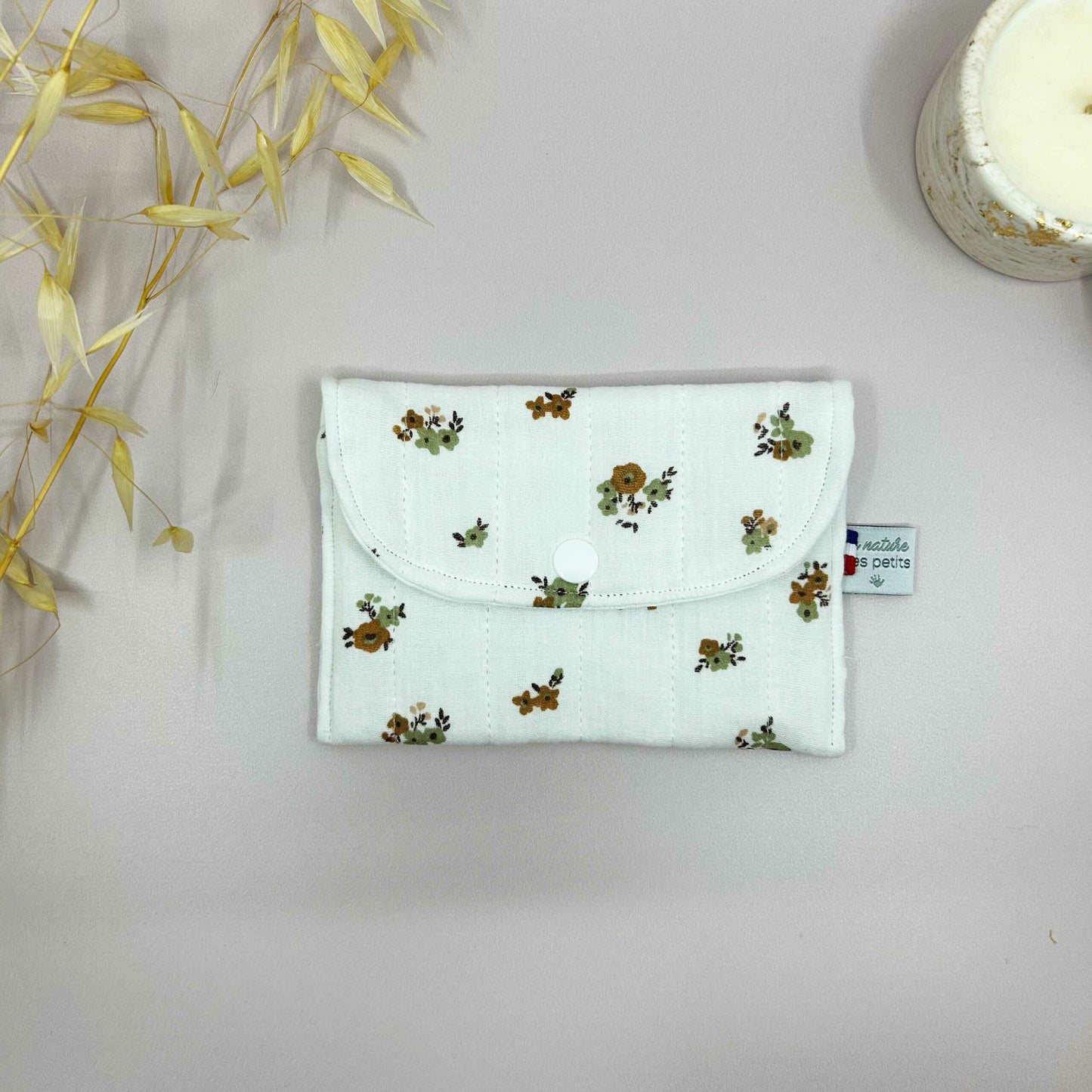 Pochette mini format - Fleurs