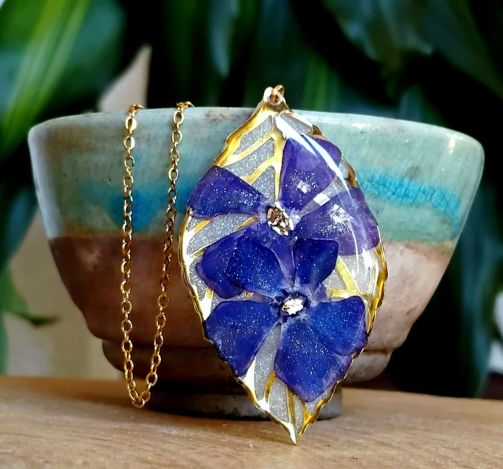 Collier, Periwinkle