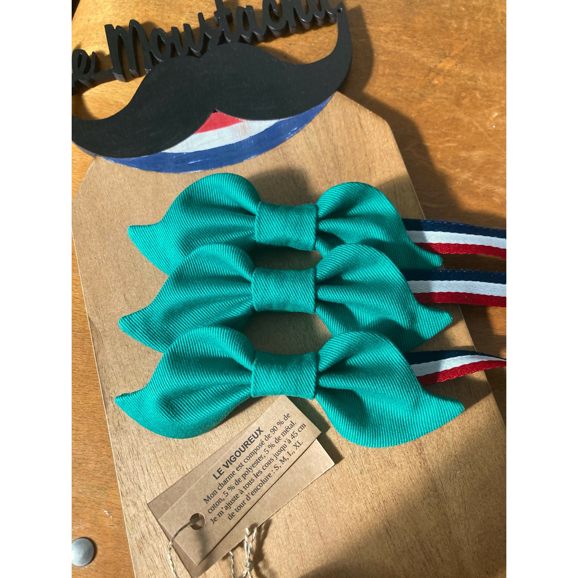 Nœud papillon Le Moustachu modèle Le Vigoureux