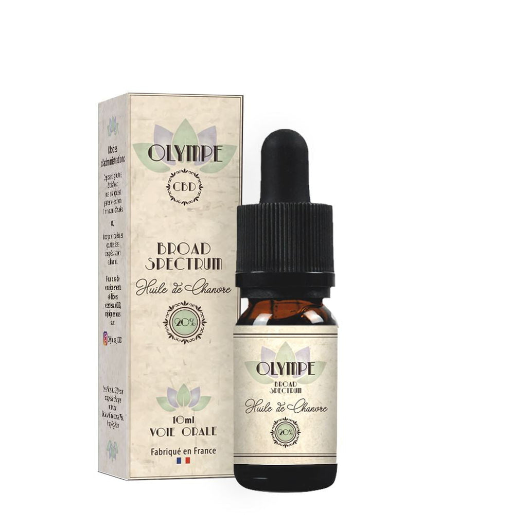 Huile de CBD Broad Spectrum au Chanvre bio