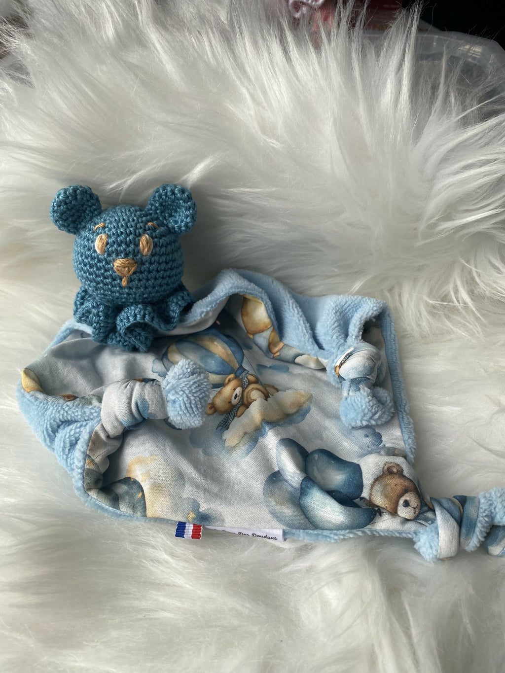 DOUDOU OURSON MONGOLFIERE