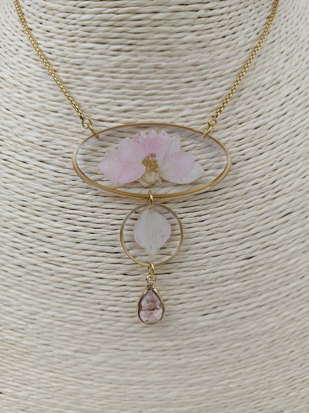 ME/CFS Necklaces Dried Flowers