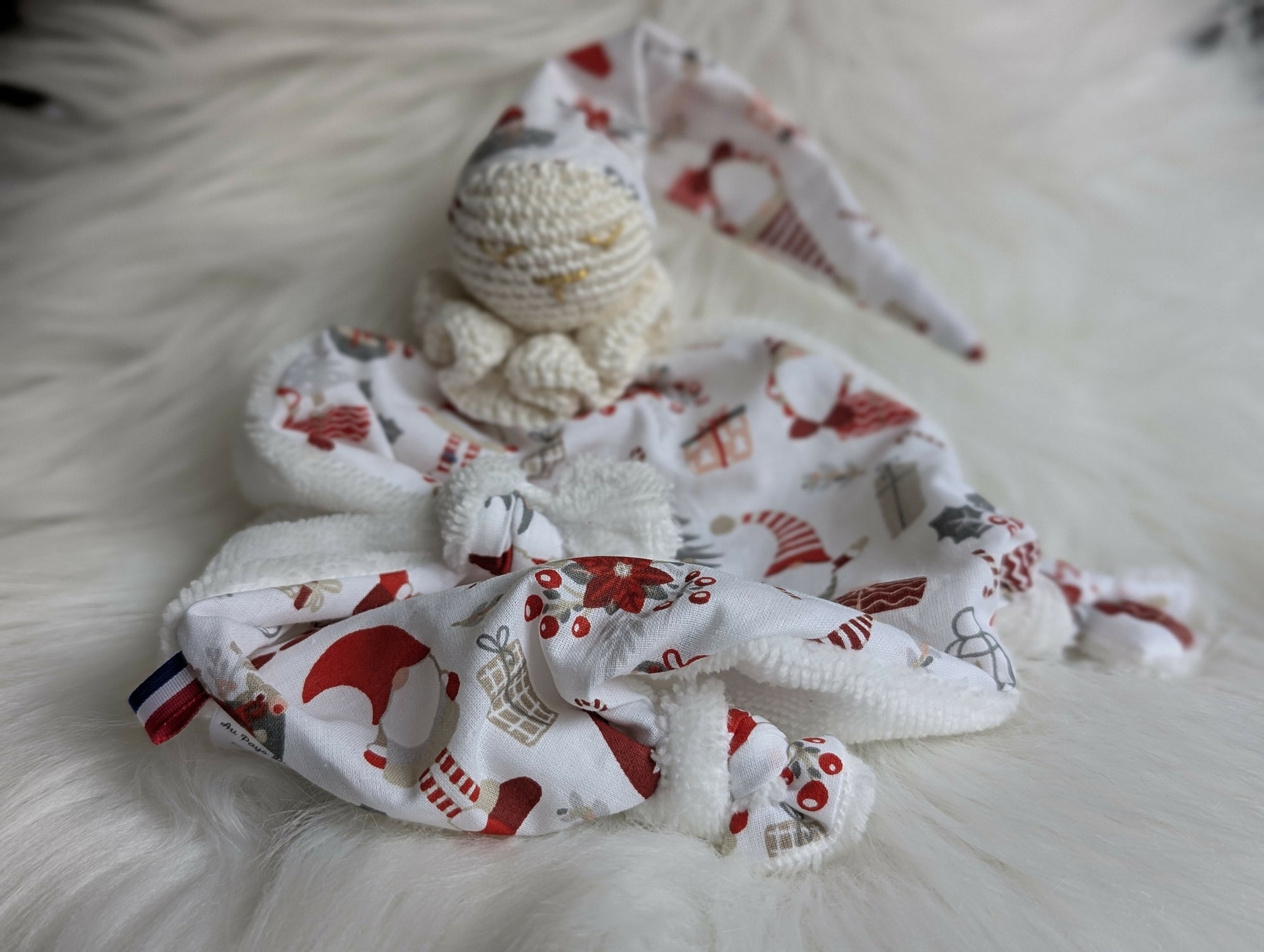 DOUDOU NOEL BLANC