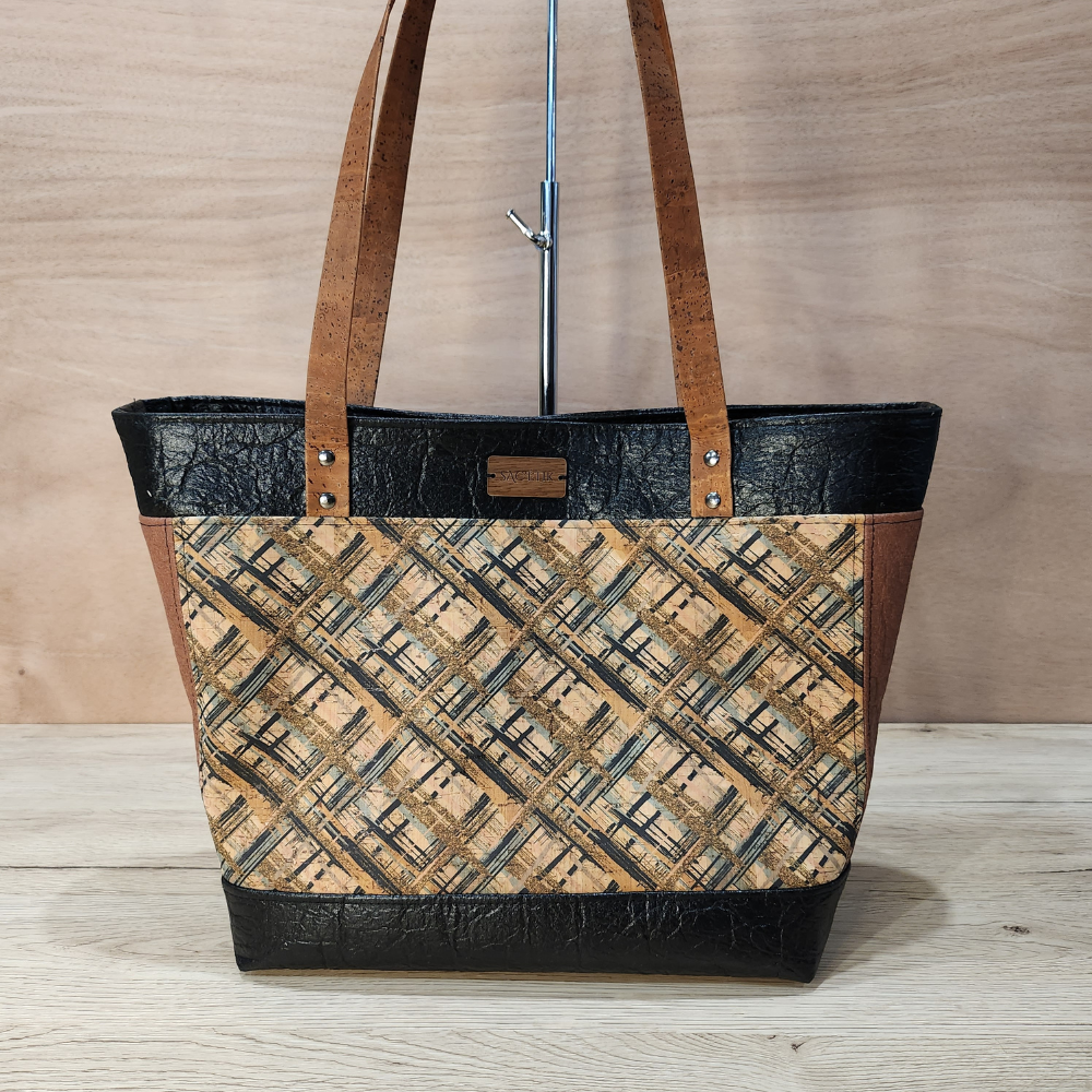 Sac Jasmin en Piñatex et Liège