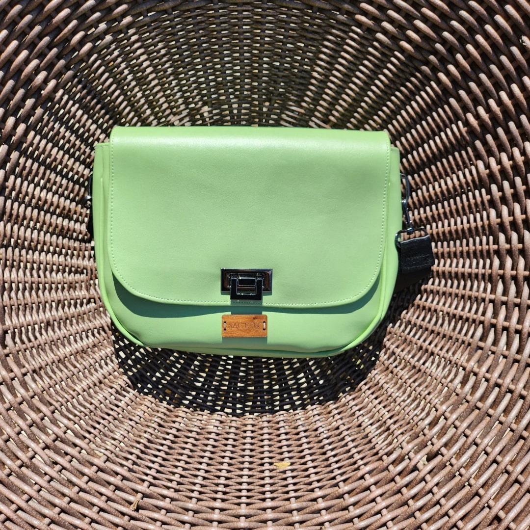 Sac Iris en Apple Skin vert