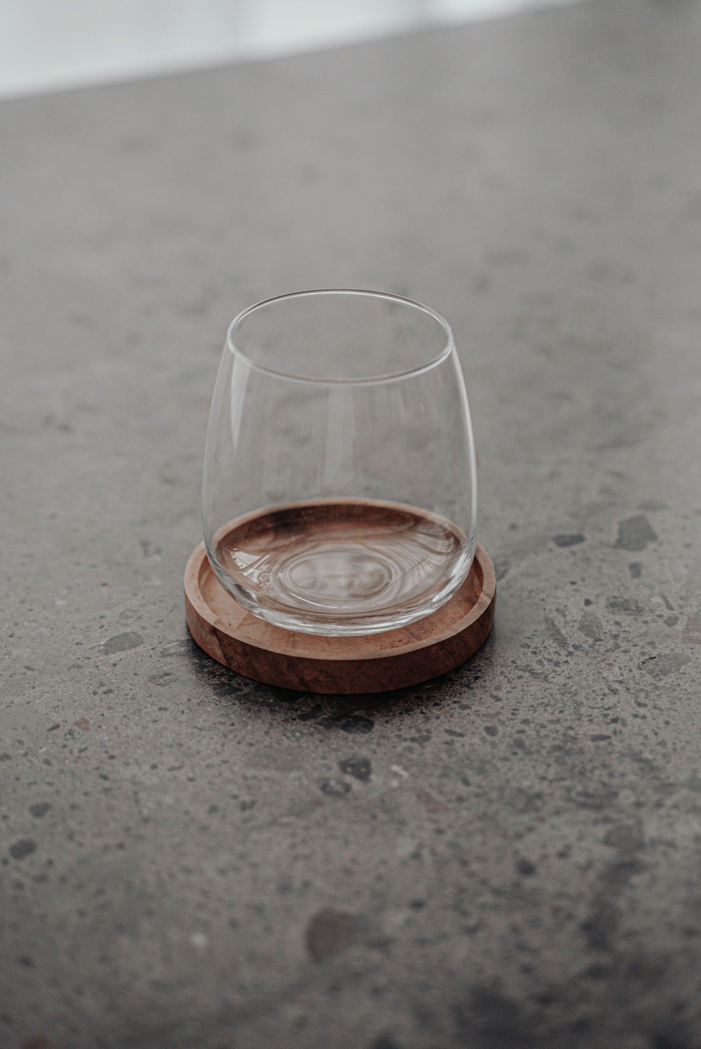 SOUS VERRE EN BOIS EXOTIQUE ~ MEJA