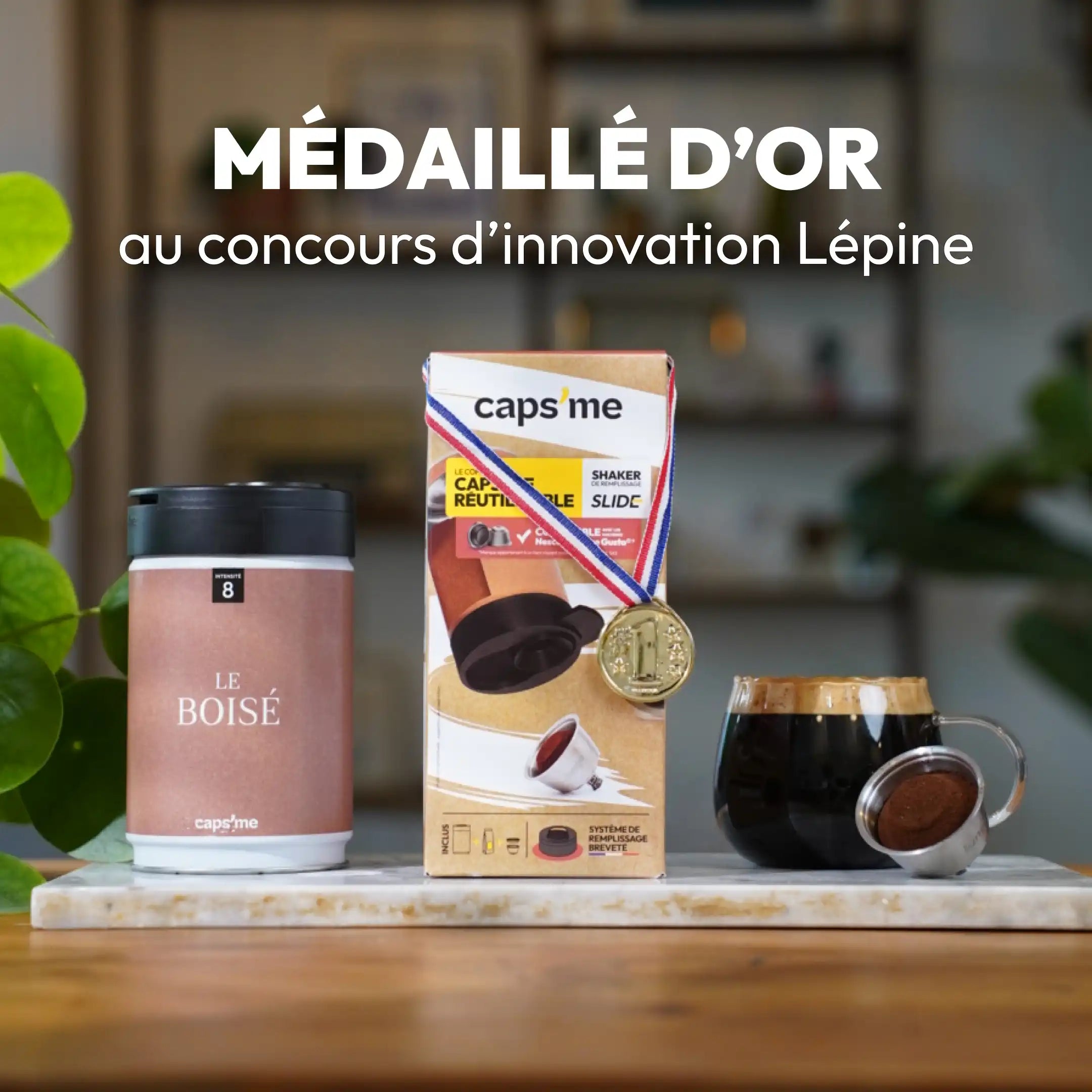 Caps'me Slide Starter Kit compatible with Nescafé® Dolce Gusto®