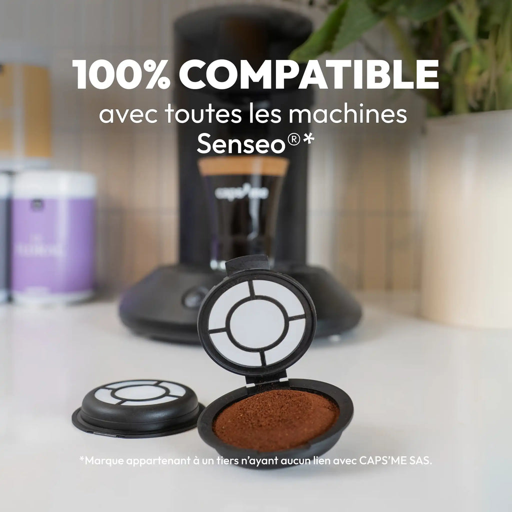 Coffret capsules de café compatible Senseo®*
