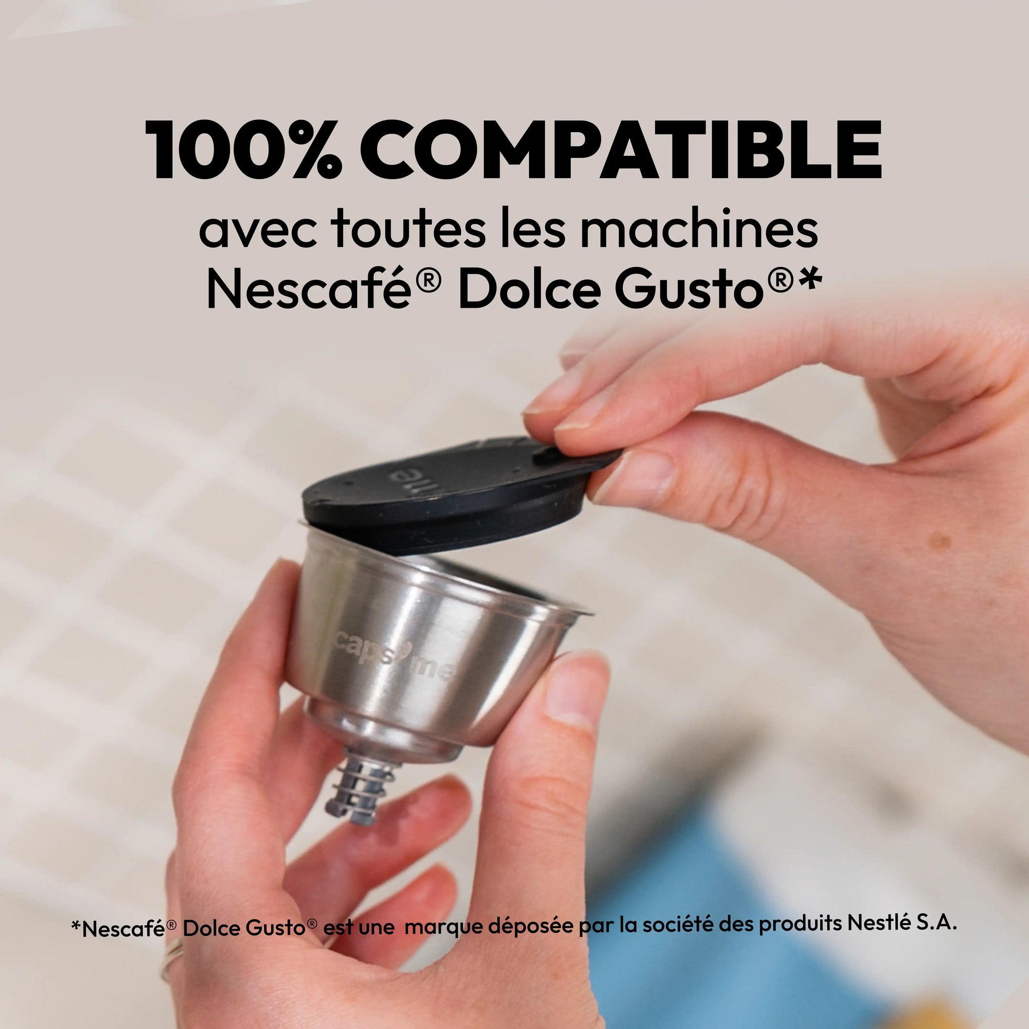 Coffret Caps'me Slide compatible Nescafé® Dolce Gusto®