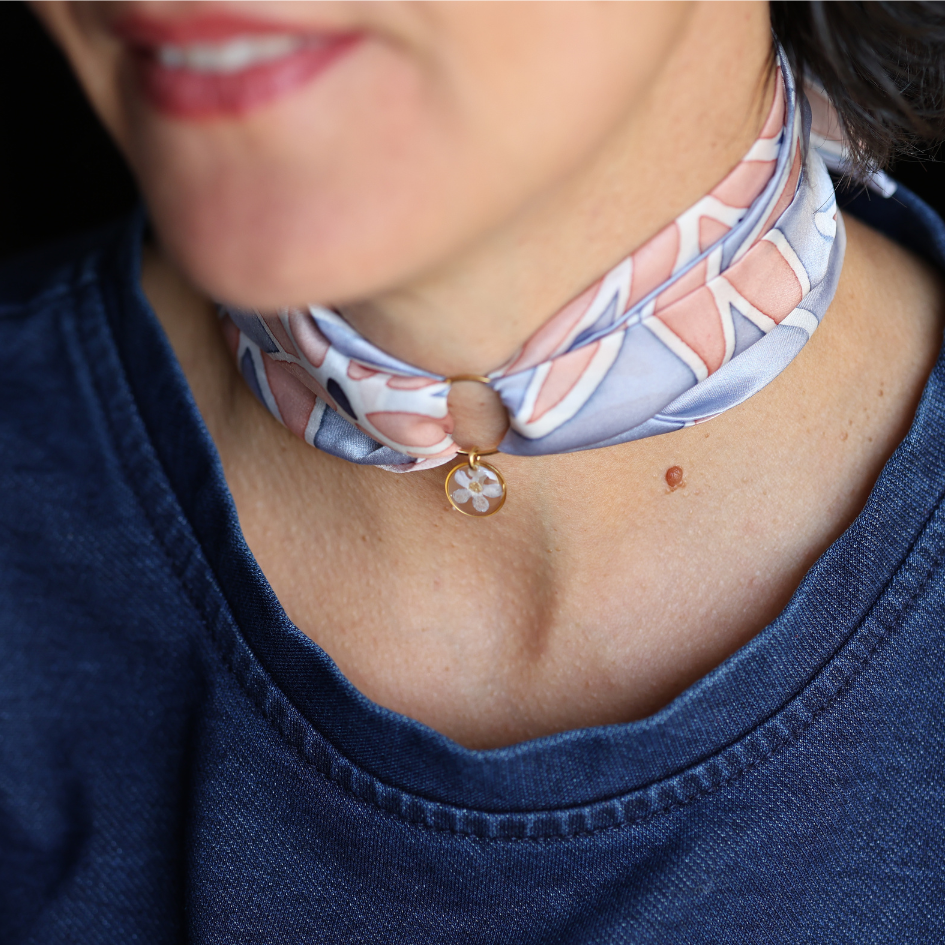 Choker Majaurel et Haut les Fleurs