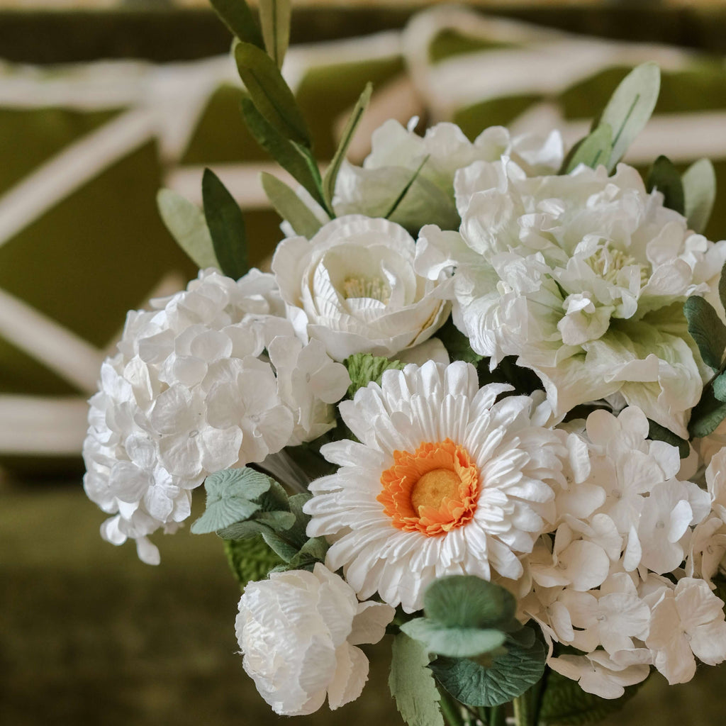 Bouquet fleurs en papier Alma