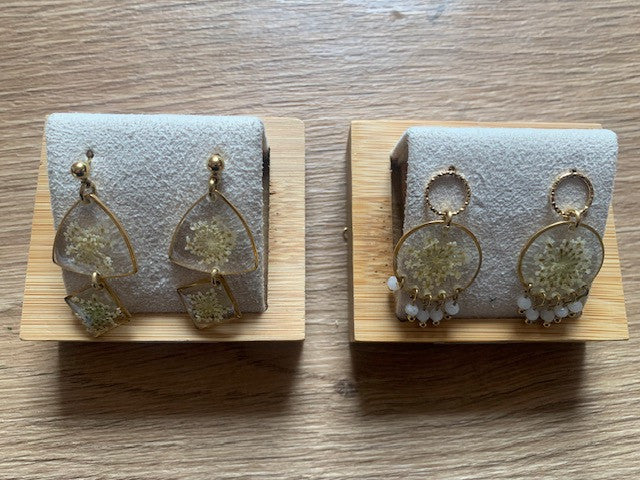 ref : HLF/GBOT - Grandes boucles d'oreilles travaillées