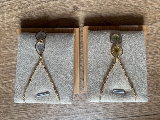 ref : HLF/CD - Colliers double fleurs