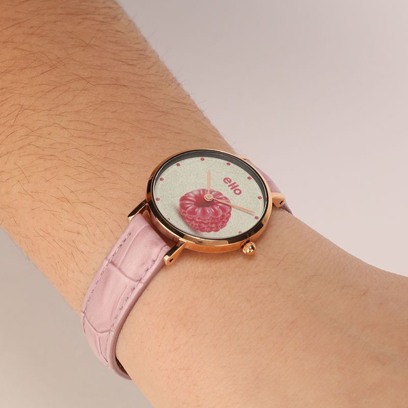 Montre Rose Framboise