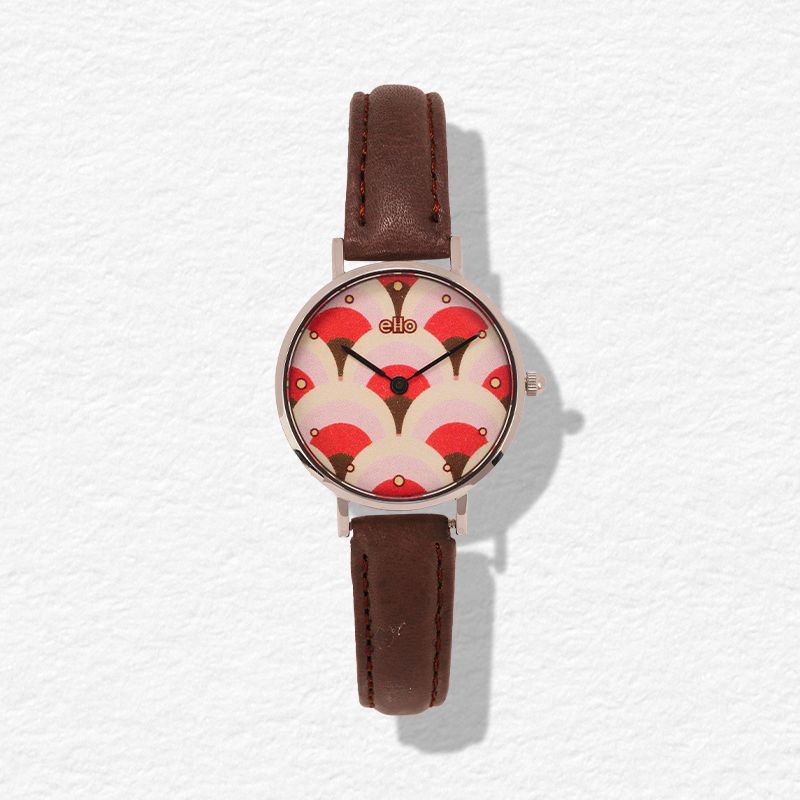 Montre Rose Alvéoles
