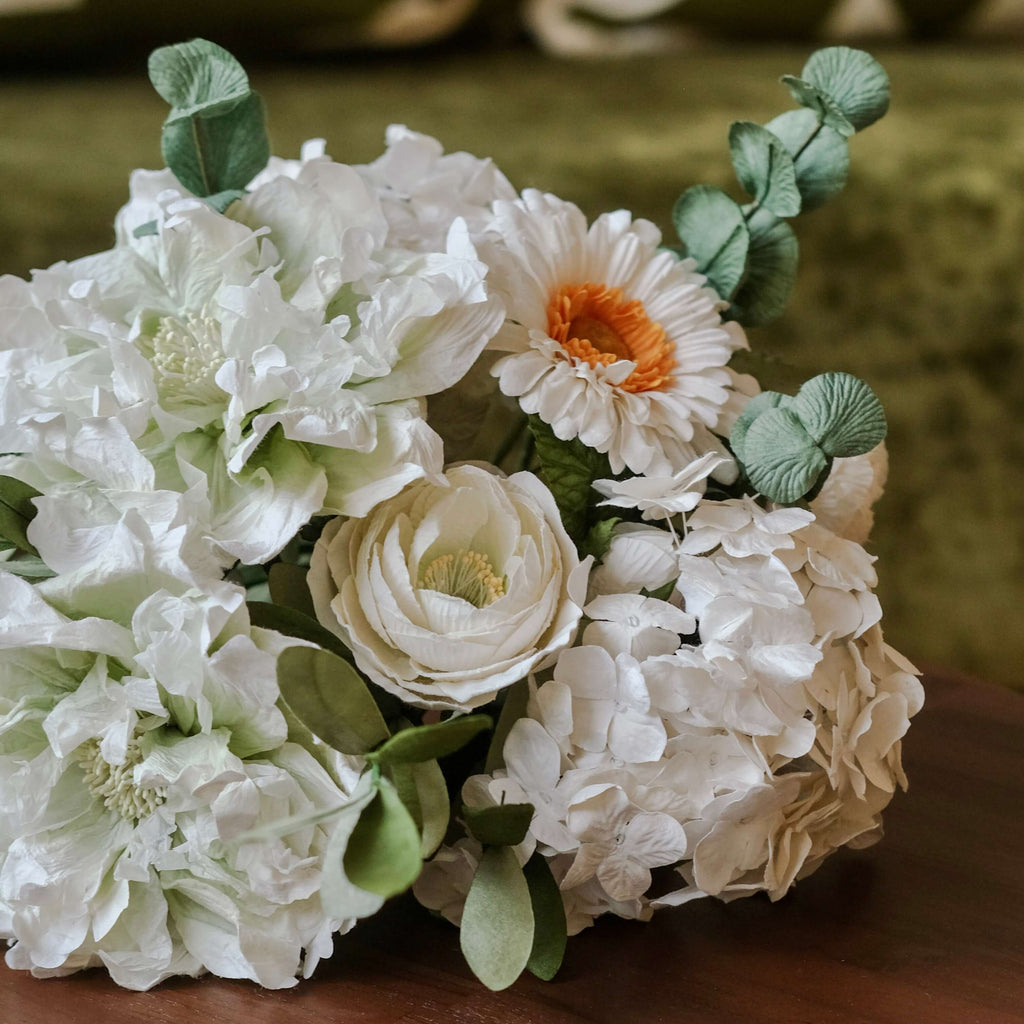 Bouquet fleurs en papier Alma