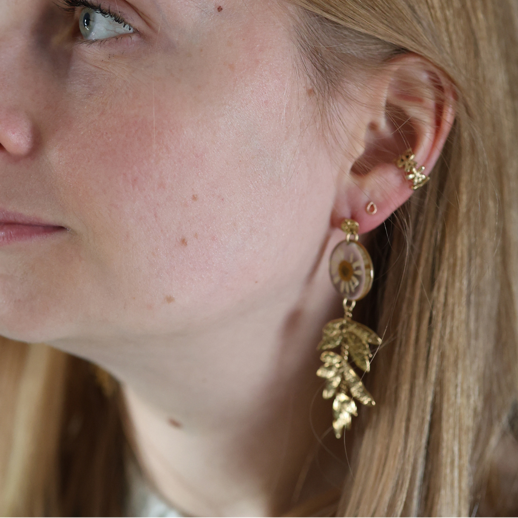 Précommande : Boucles d'oreilles Agapanthe