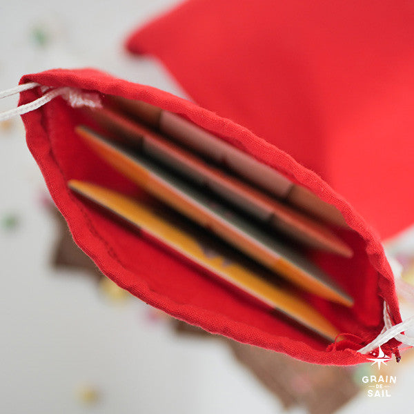 Pochon Rouge + 4 Tablettes