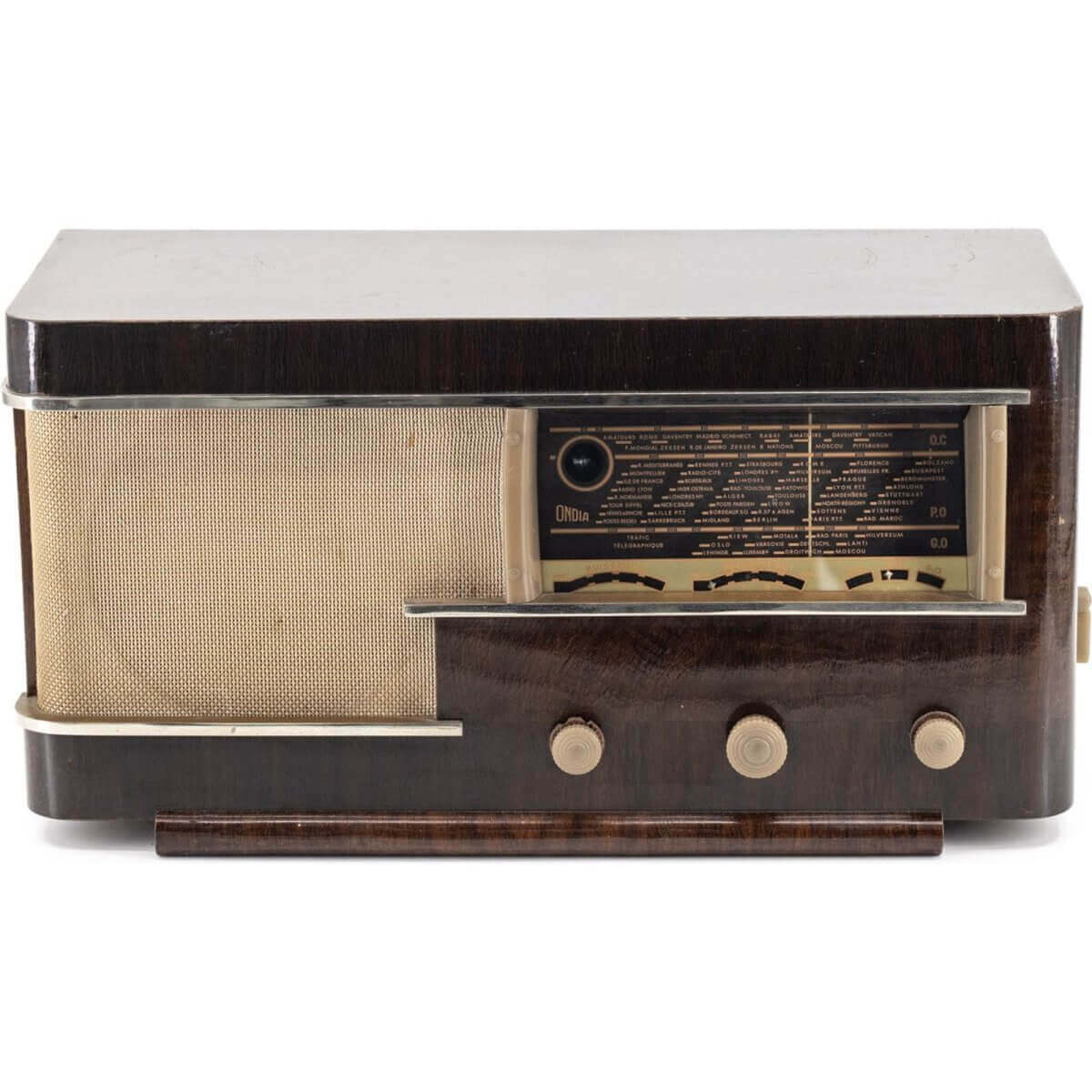 Radio Bluetooth Ondia Vintage 40’S enceinte connectée bluetooth haut de gamme prodige radio vintage design