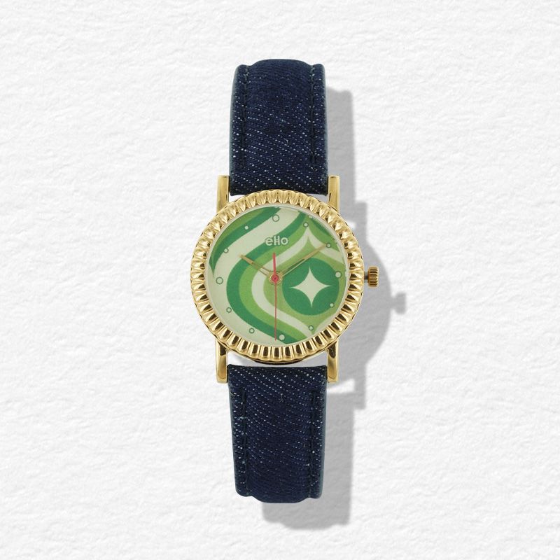Montre Verte Etoile