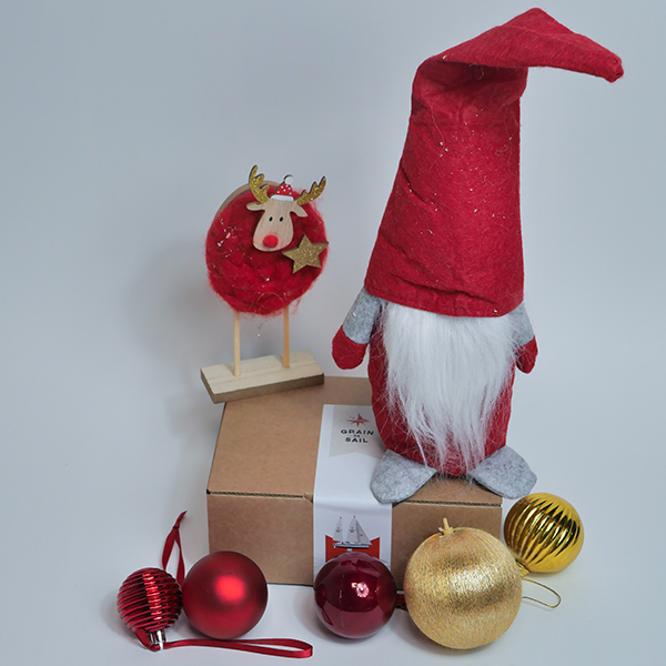 Coffret 2 tablettes de Noël + 4 tablettes de Chocolat au Lait