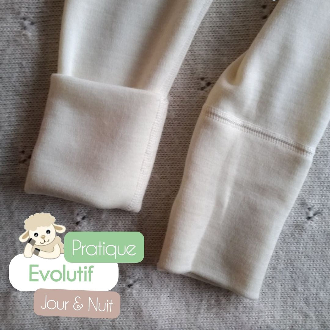 Legging évolutif 100% mérinos