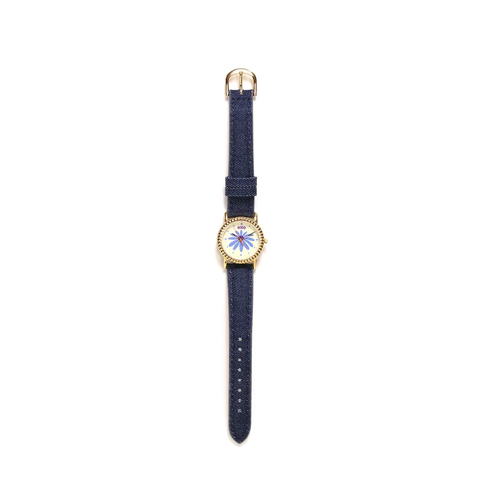 Montre Marguerite Bleu