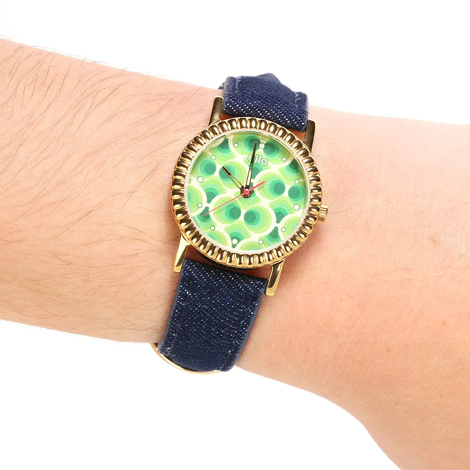 Montre Bulle Verte