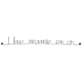Message simple en fil de fer
