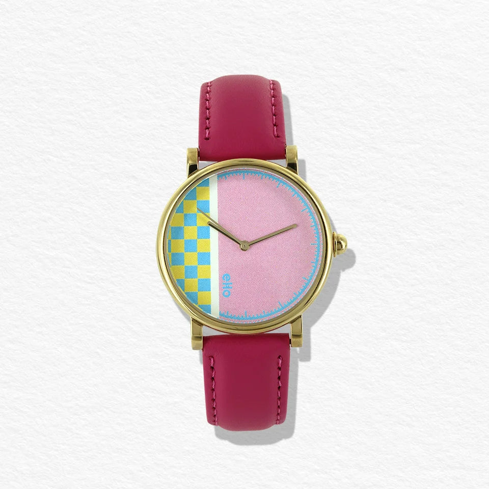 Montre Pixel Rose