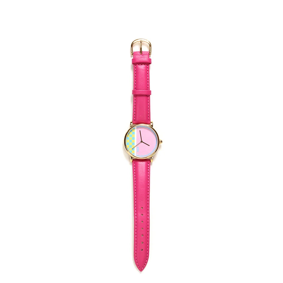 Montre Pixel Rose