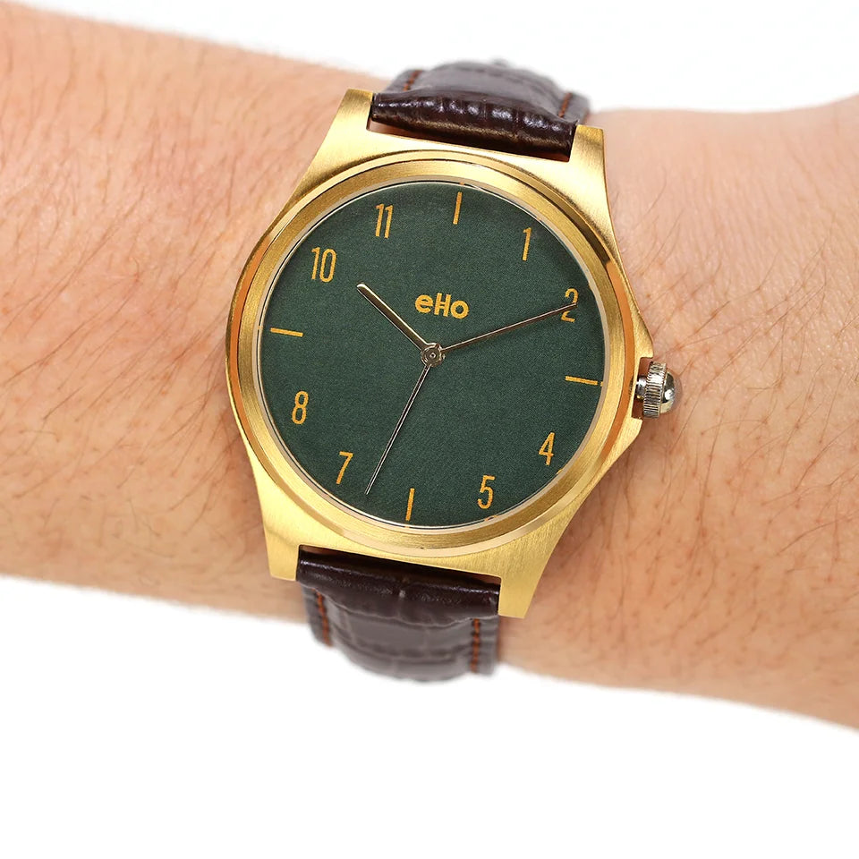 Montre Minimale Verte
