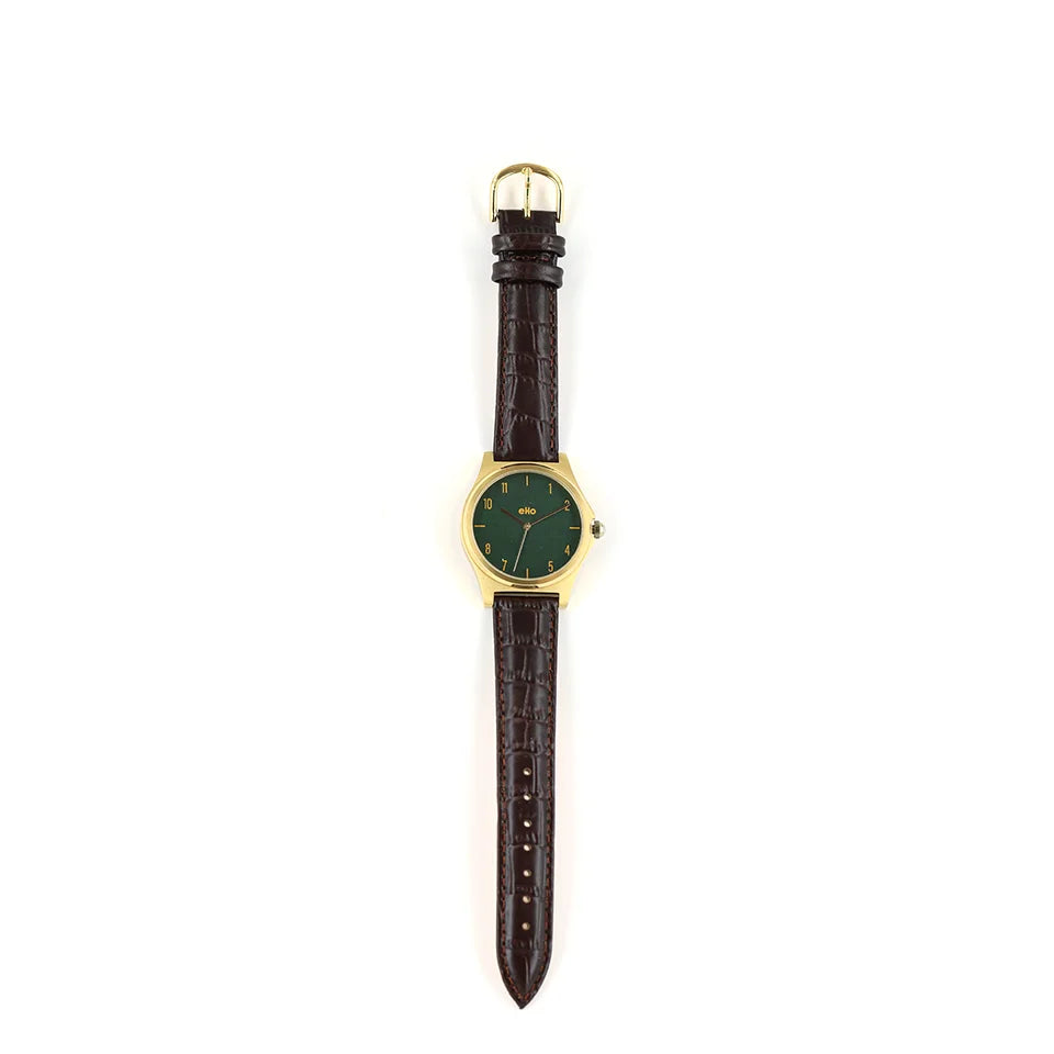 Montre Minimale Verte