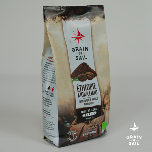 Ethiopian Moka Limu Ground Coffee - 250g - ORGANIC